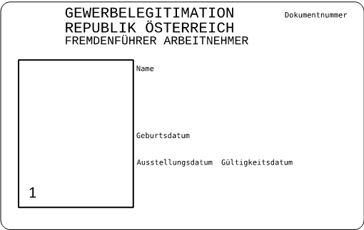 Gewerbelegitimation für Fremdenführer Arbeitnehmer